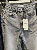 Bayan Kesik Paça Kot Pantolon