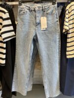 Bayan Mavi Kot Pantolon